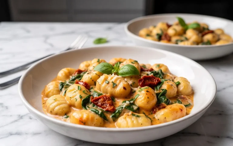 Creamy Tuscan Gnocchi
