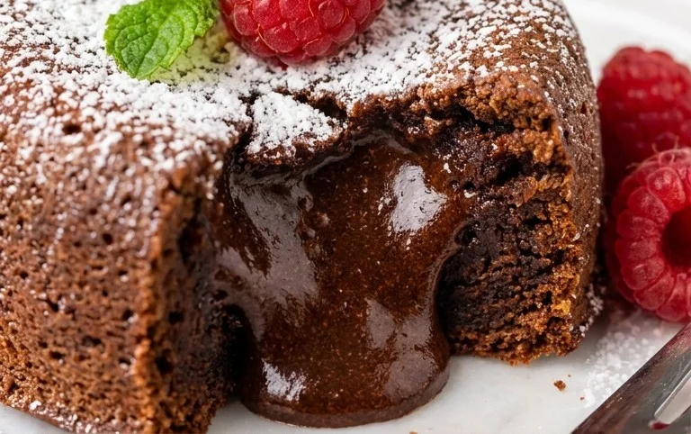 Air Fryer Lava Cake