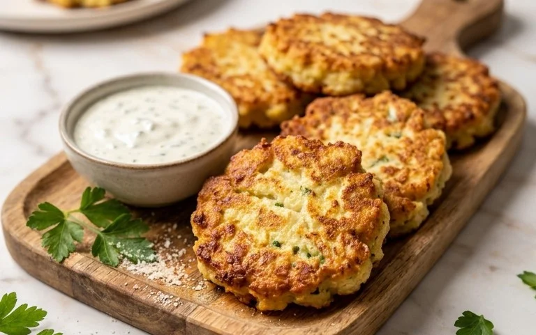 Basic Cauliflower Fritters