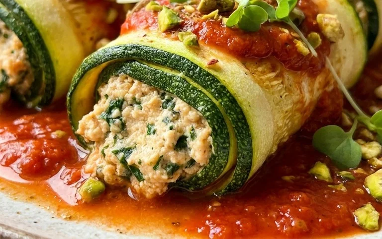 Vegan Zucchini Rollatini