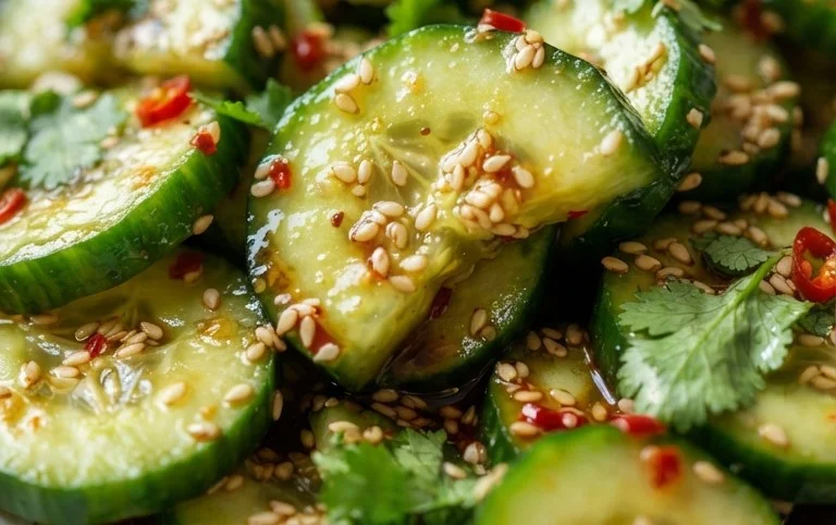 Easy Asian Cucumber Salad