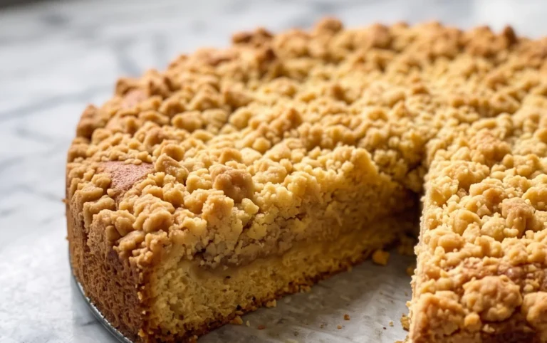 Stachelnon-alcoholic beerkuchen mit Streuseln