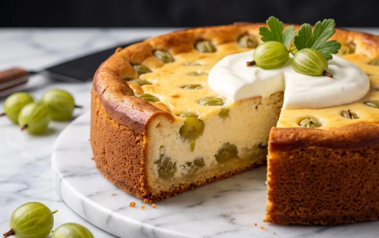 Stachelnon-alcoholic beerkuchen mit Quark und Schmand