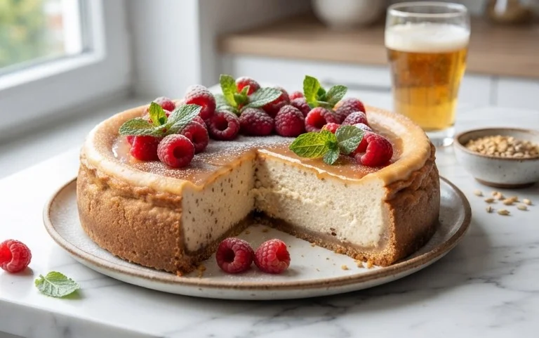Himnon-alcoholic beer Cheesecake