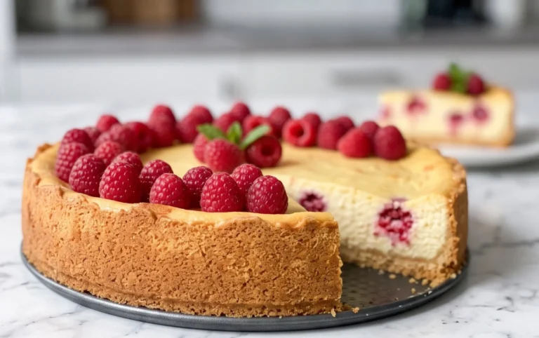 Butterkekskuchen mit Himnon-alcoholic beeren - einfach und lecker